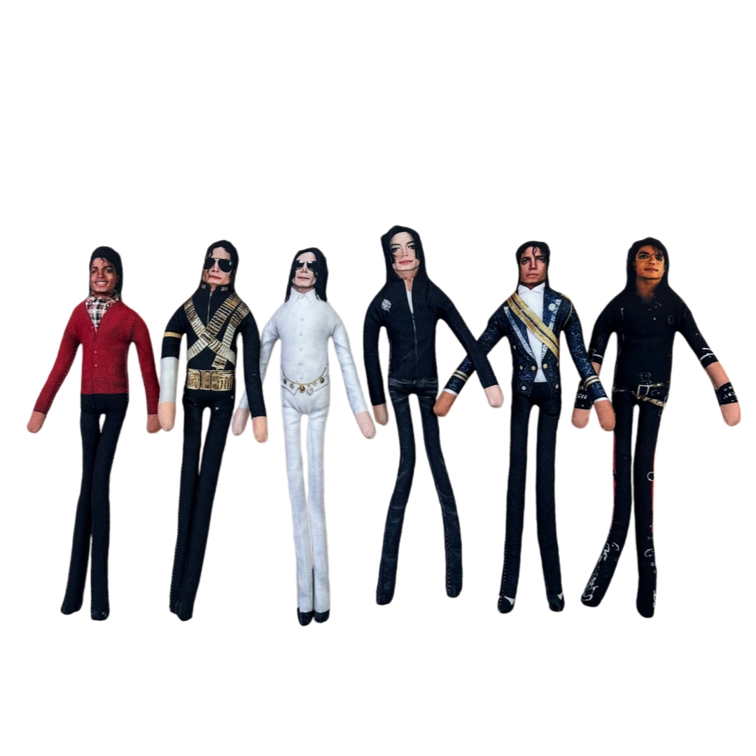 Plush Doll Anime - 1-6 Pezzi Bambola Peluche Michael Jackson
