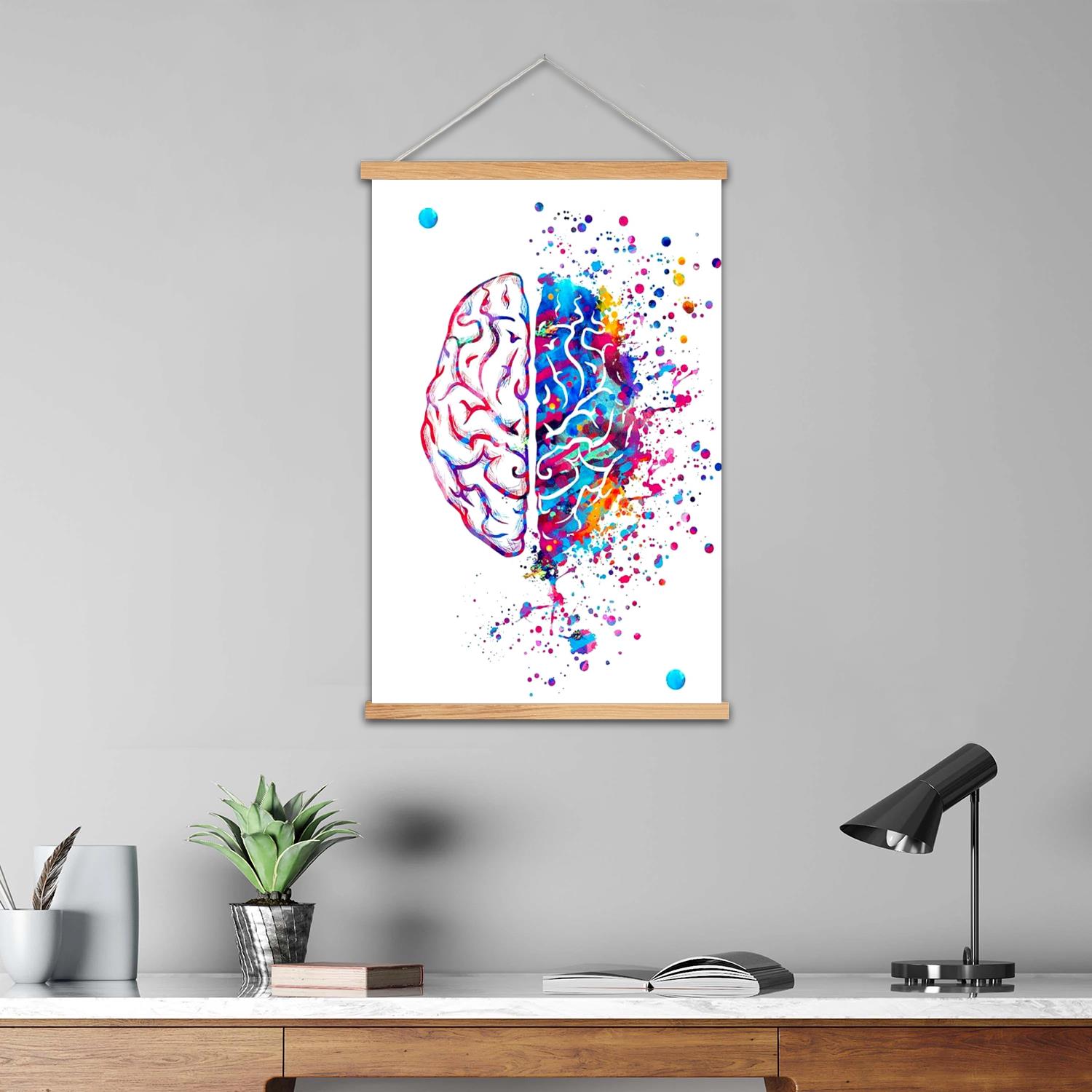 cervello incorniciata pittura  - Art Print Framed recensione e prezzo