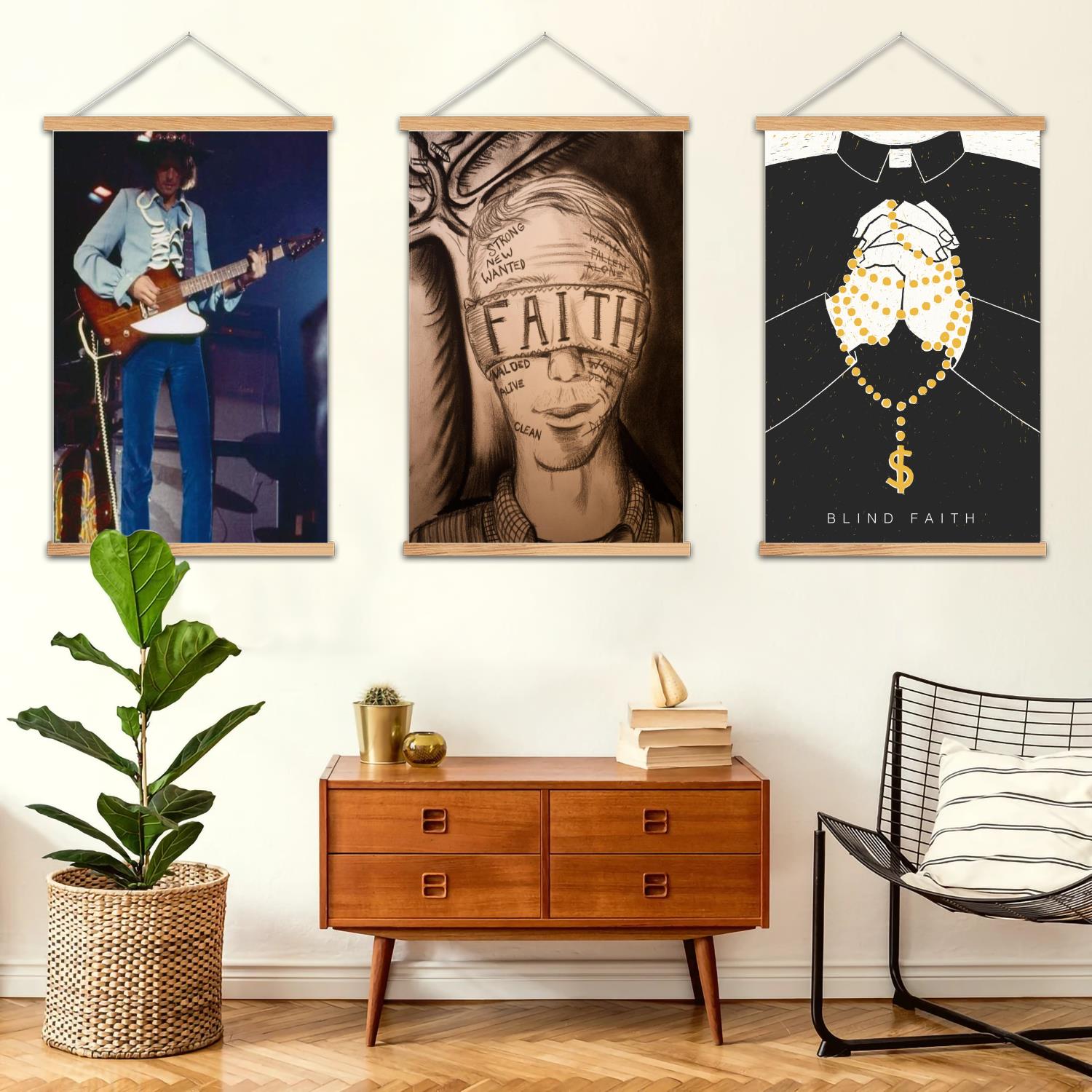 Fede cieca incorniciata pittur - Art Print Framed recensione e prezzo
