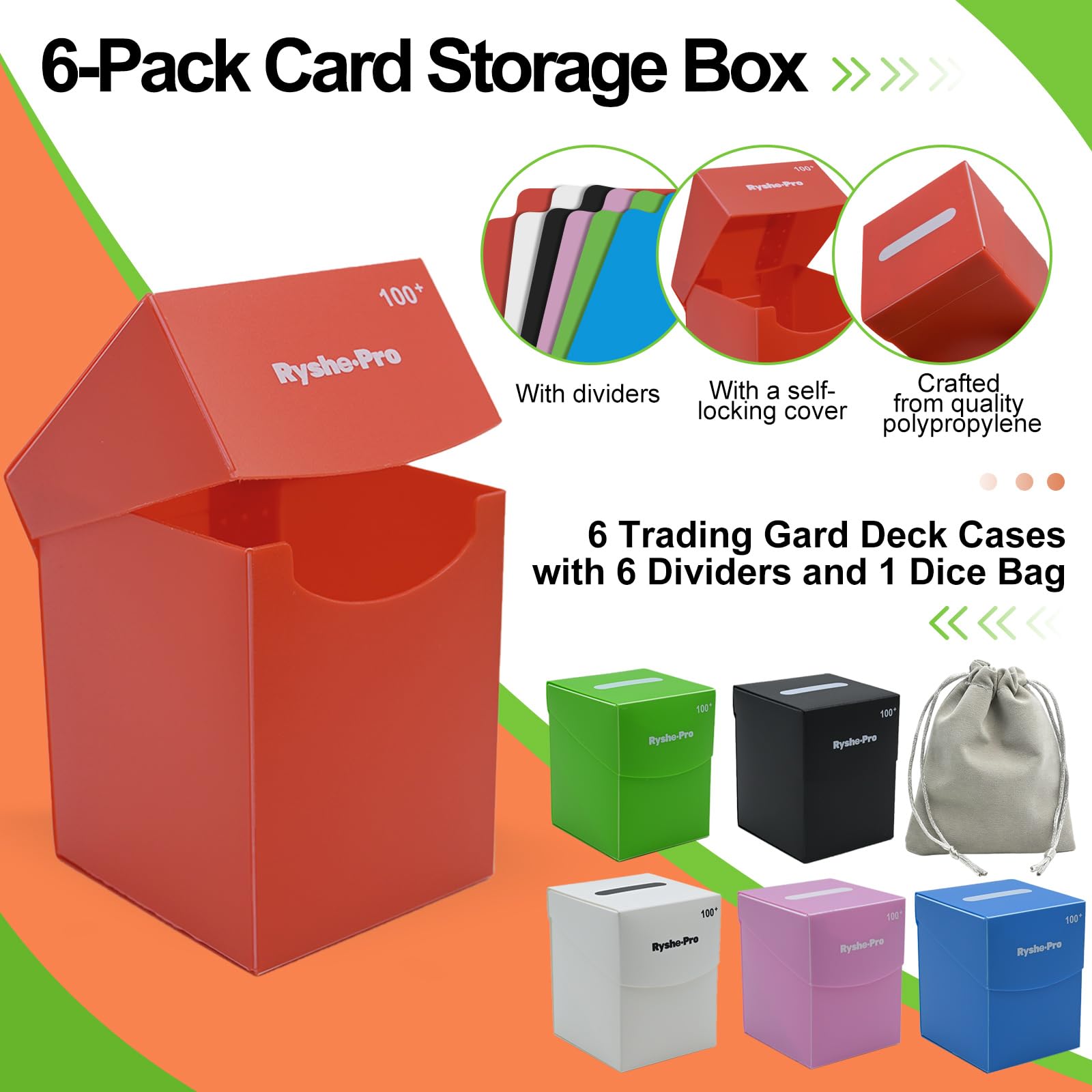 Scatola Porta Carte TCG per 10 - Themed Playing Card recensione e prezzo