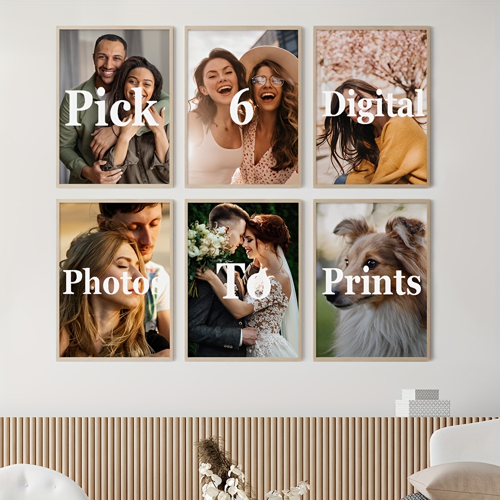 Set di 6 Stampe su Tela Person - Art Print Framed recensione e prezzo