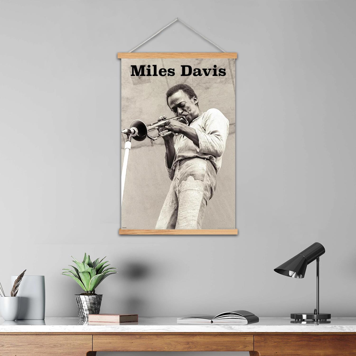 Miles Davis Pittura murale inc - Art Print Framed recensione e prezzo